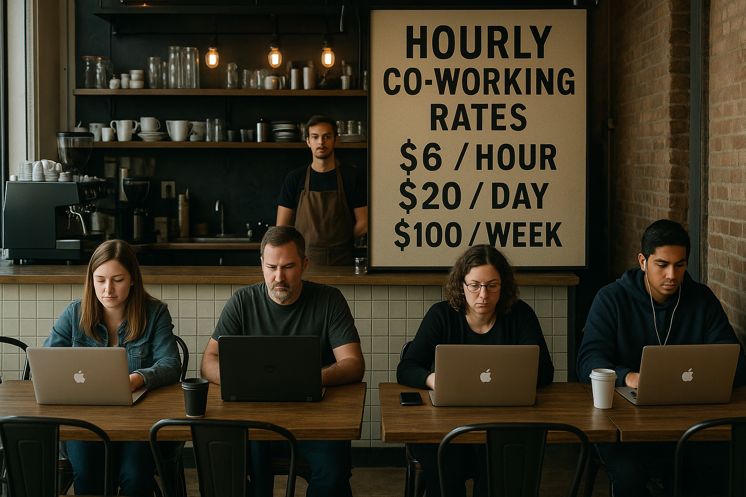 The Green Tomato — Coffee Laptop Rent